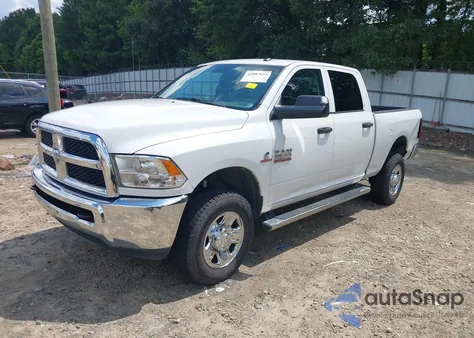 2017 Ram 2500 Tradesman 4X4 6'4 Box from USA, damaged, VIN 3C6UR5CL3HG529418